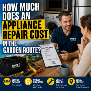 How Much Does an Appliance Repair Cost in the Garden Route?